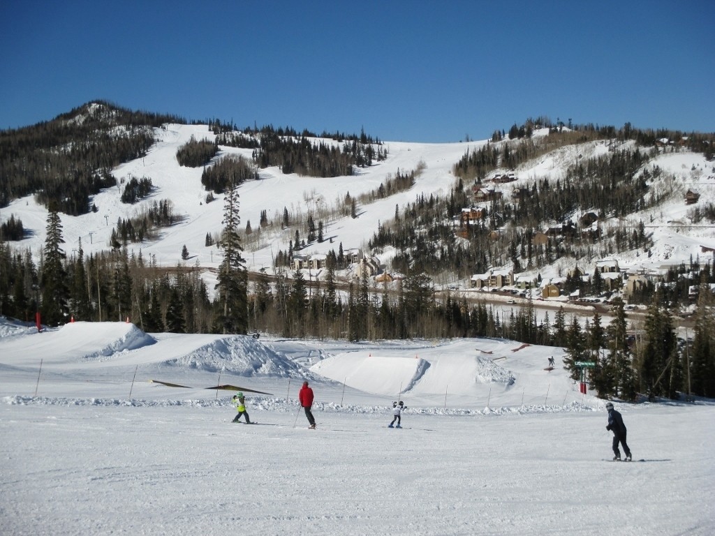 Brian Head terrain parks for all ages! Ski Utah